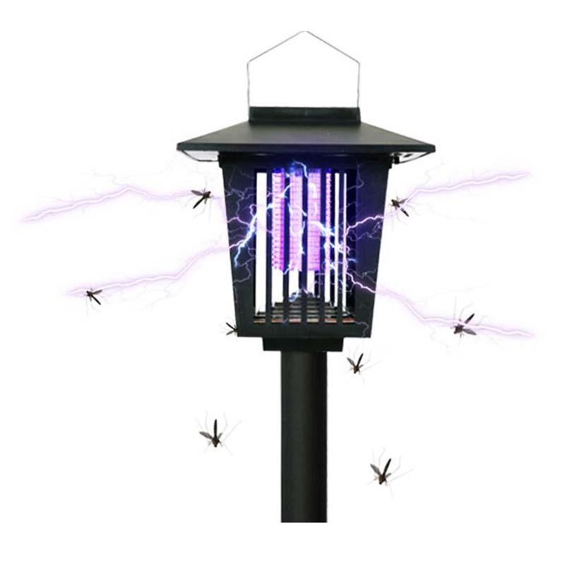 Custom Camping Lawn Mosquito Solar Anti-Mosquito Lighting Lamp mosquito killer machine bug zapper