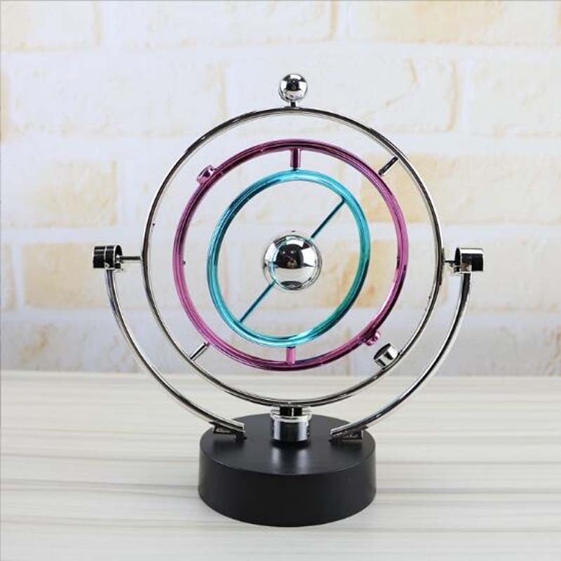 Electronic Perpetual Motion Toy Simulation Milky Way Annularity Model Revolving Balance Balls Physics Science Toy