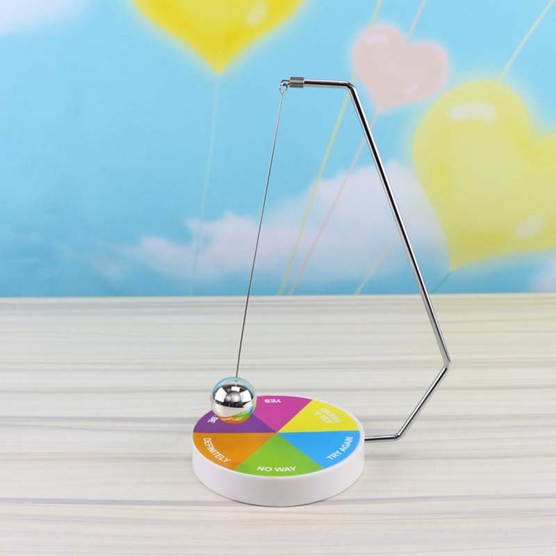 Magnetic Toy Desk Sensory Stress Relief Toy Educational Physics Science Swinging Ball Birthday Gift for Kid Adult