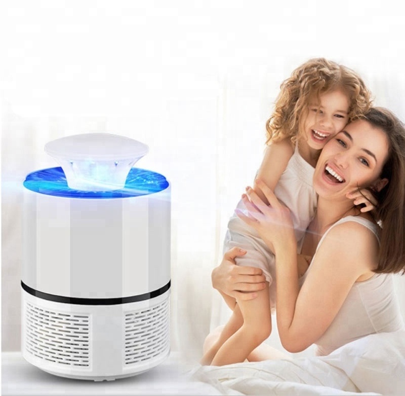 365 Nano Wave USB Electric Mosquito Killer Lure Trap Mute Night Light Fly Bug Zapper Trap Anti Mosquito LED Lamps