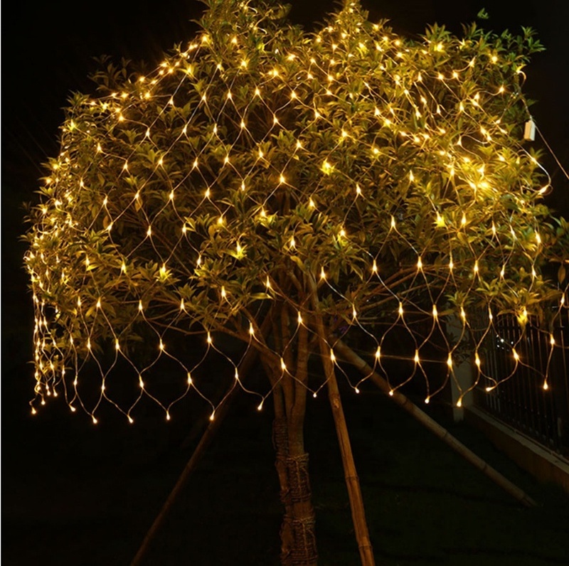 3M*2M 2M*2M 1.5M*1.5M LED Net lights courtyard Waterproof flashing string christmas lights outdoor led fairy lights