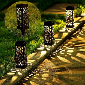 Factory Price Solar Light Led Solar Garden Lamps Lantern Solar Powered Pathway Lights Decorative Outdoor Lawn Yard Lamp