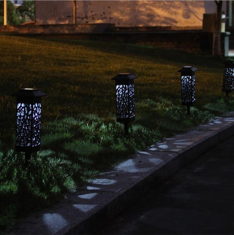 Factory Price Solar Light Led Solar Garden Lamps Lantern Solar Powered Pathway Lights Decorative Outdoor Lawn Yard Lamp