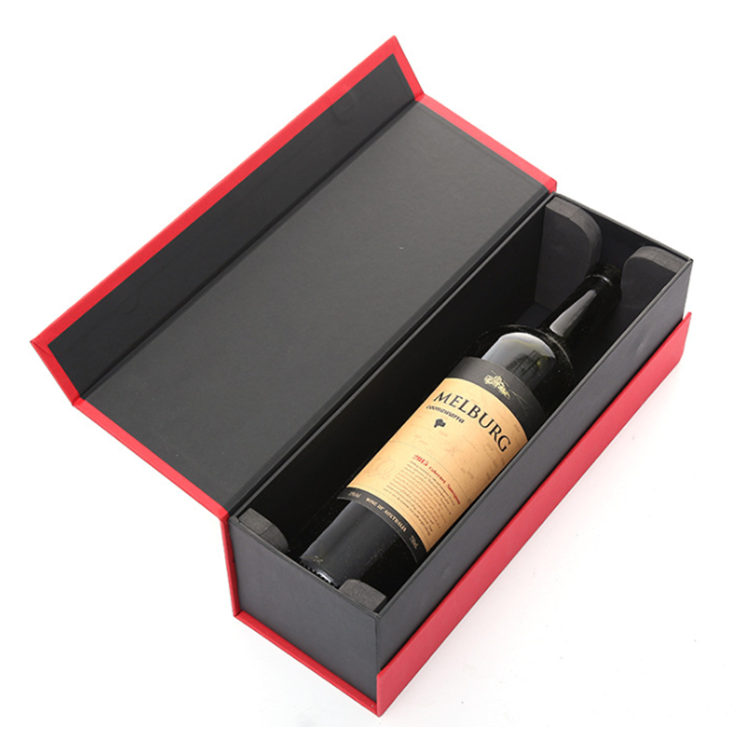 wine glass packaging box hinge hidden cabinet cupboard jewelry stopper wedding favor opener set gift wine box