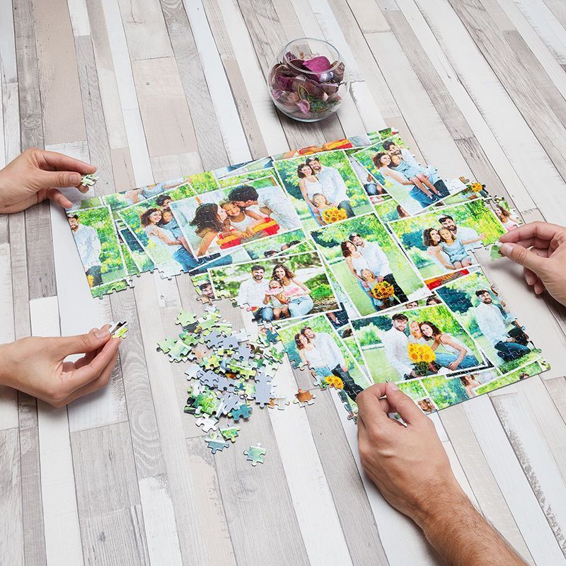 Manufacturers Custom Blank Puzzle Sublimation Jigsaw Puzzles 1000 Pieces Interactive Toy For Adults