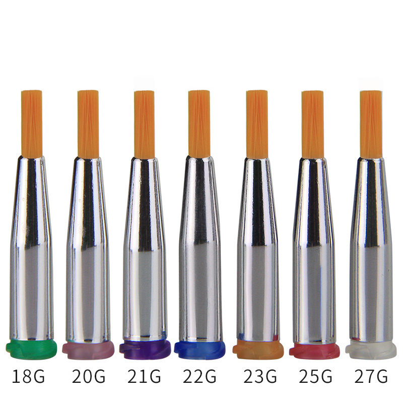 Flexible industrial dispensing needle 14G-25G glue brush needle/syringe needle/screw needle tip