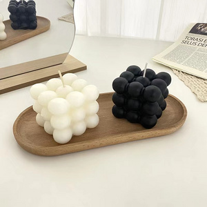 Eco-Friendly Wholesale Customized Soy Wax Home Decoration Luxury Ball Bubble Candles gift set box