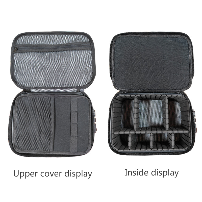 Smell Proof Case Travel Carbon EVA Storage Case Smell Proof Bag With Lock