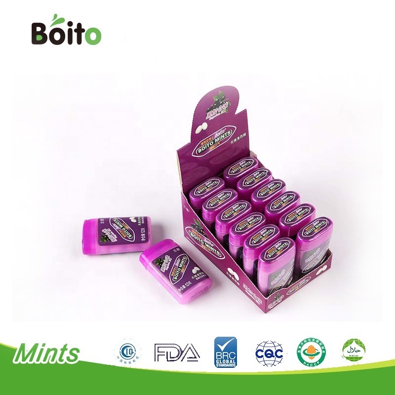 Cow milk candy tablet press candy in confectionery box