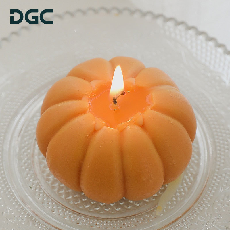 DGC Private label Handmade Halloween candles Colorful pumpkin Shaped Candle scented candles