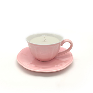 Factory Outlet Teacup candle Soy Wax Candle Dome Soy Candle