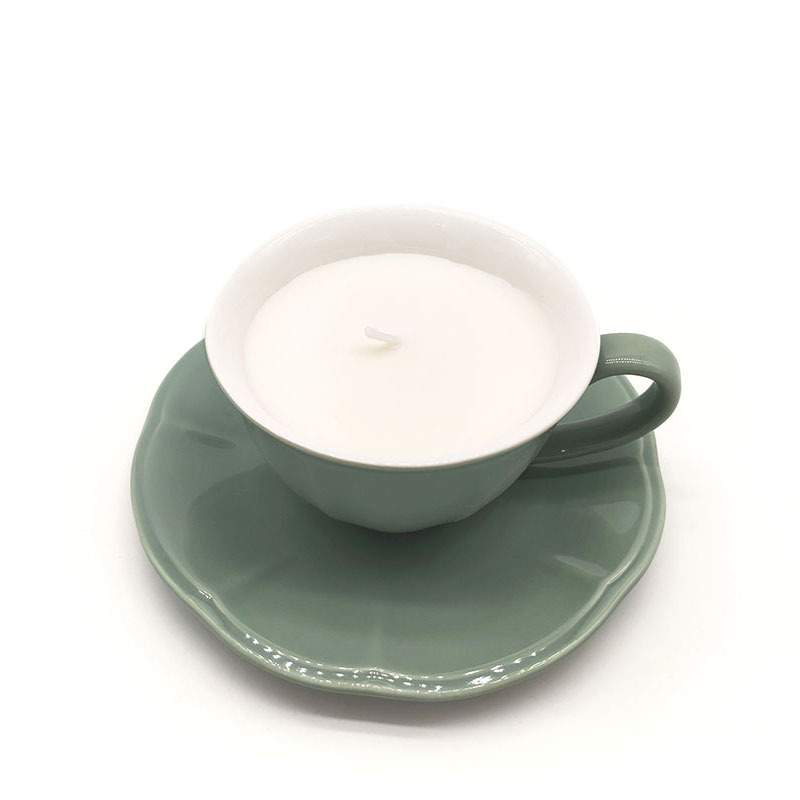 Factory Outlet Teacup candle Soy Wax Candle Dome Soy Candle