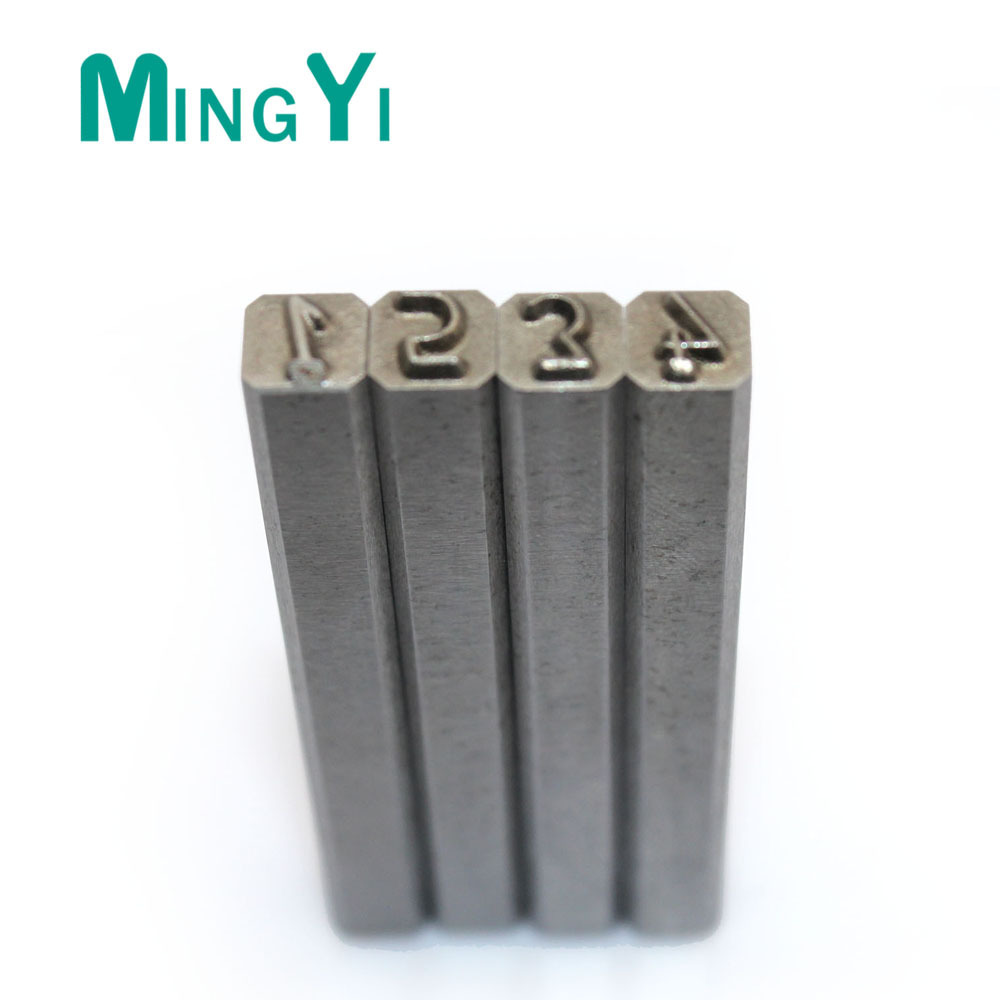 High precision punch tool with marked letter,metal square punch,square punch die