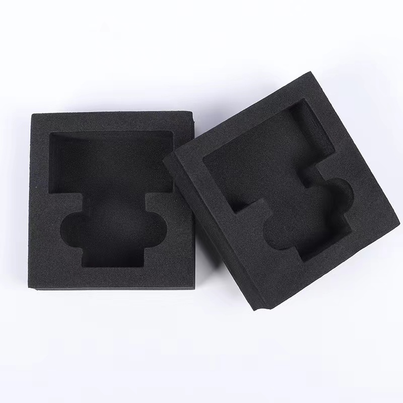 Manufactory Custom Pe Foam Packaging Inserts Die Cut Layout Eva Package Foam Insert Protective Adhesive Plush Eva Foam Pad