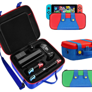 Large Capacity Eva Case For Nintendo Switch Consol Eva Hard Shell Game Case For Nintendo Switch Lit