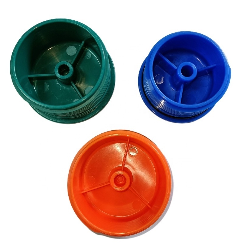 OEM Plastic Mould Design Threaded Screw Cover Plastic PP PC ABS Nylon Injection Molded Molding Parts