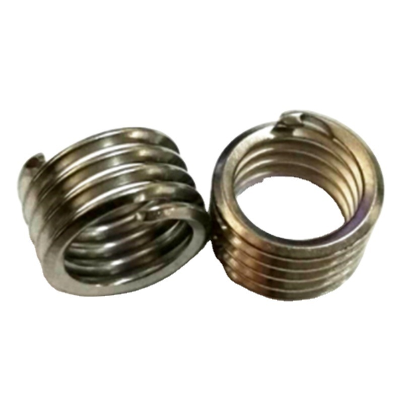 Factory customization Key Thread Locking Inserts Tapping Inserts for Soft Metal threaded  Inserts