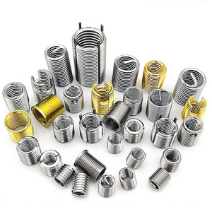 Source Factory Customized Type 302 Threaded Sleeves Key-Locking Inserts Helical Inserts threaded inserts for metal threaded