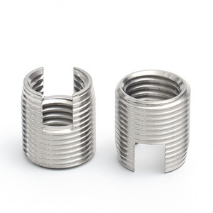 self tapping self cutting thread insert screws fasteners Threaded insert self-tapping metric inner thread S302