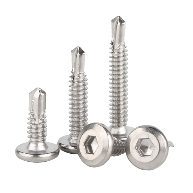 M4.2 Truss Head Phillips Galvanized Stainless Steel Wafer Head Truss Head Self Tek Self Drilling Screws