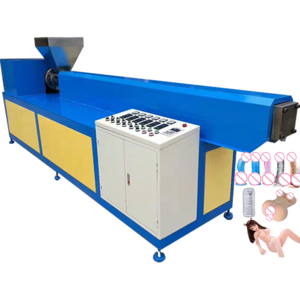 Extruder Penis Manufacturing Machine Adult Toys Dildo Machine Small Single Screw Plastic Plastic Filament Extruding Machine 35kw