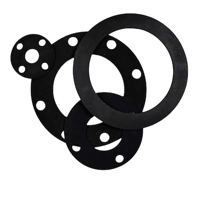 Custom Molded Silicone Rubber Profile Gasket Supplier Made Epdm Silicon Rubber Flange Sealing Gasket Seals