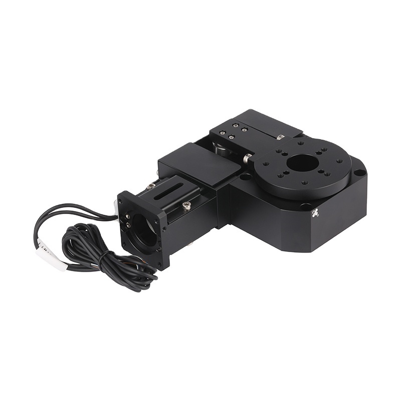 C&K OEM ODM 80*80mm Motorized Rotation Stage For Optic Supply Motorized ...