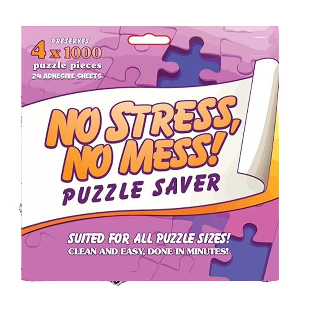 Custom Puzzle Jigsaw Sticker Sheets, Clear Puzzle Saver Sheets Preserve Your Finished Puzzles