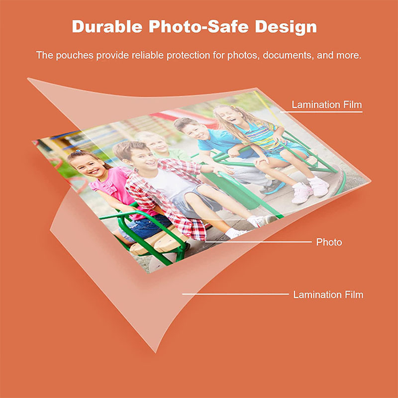 Custom Clear Thermal Laminating Film Plastic Paper Sheets A4 PET Thermal Laminating Pouches