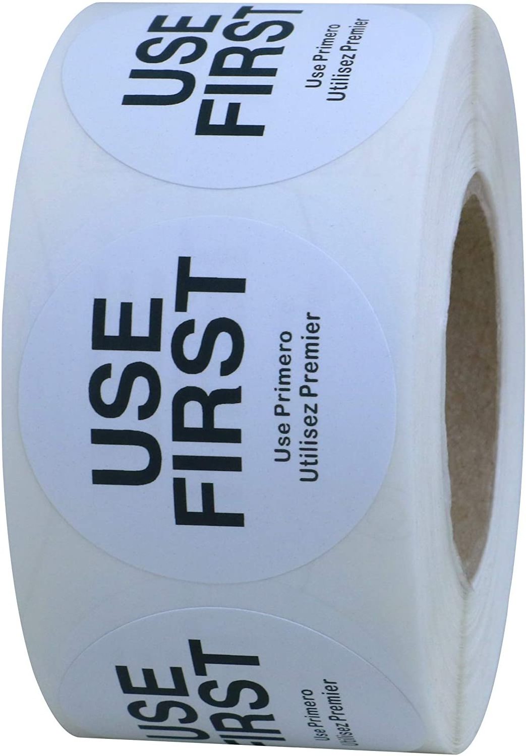 Custom Inventory Control Label Removable Adhesive USE First Stickers Roll Restaurant Food Service FIFO Label