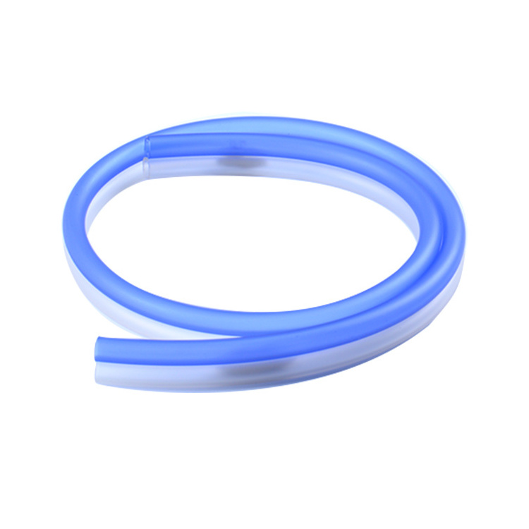 Two color Soft Extruded Manufacture Plastic Pipe Two tone Color Non-toxic plastic hose PVC Medical Tube