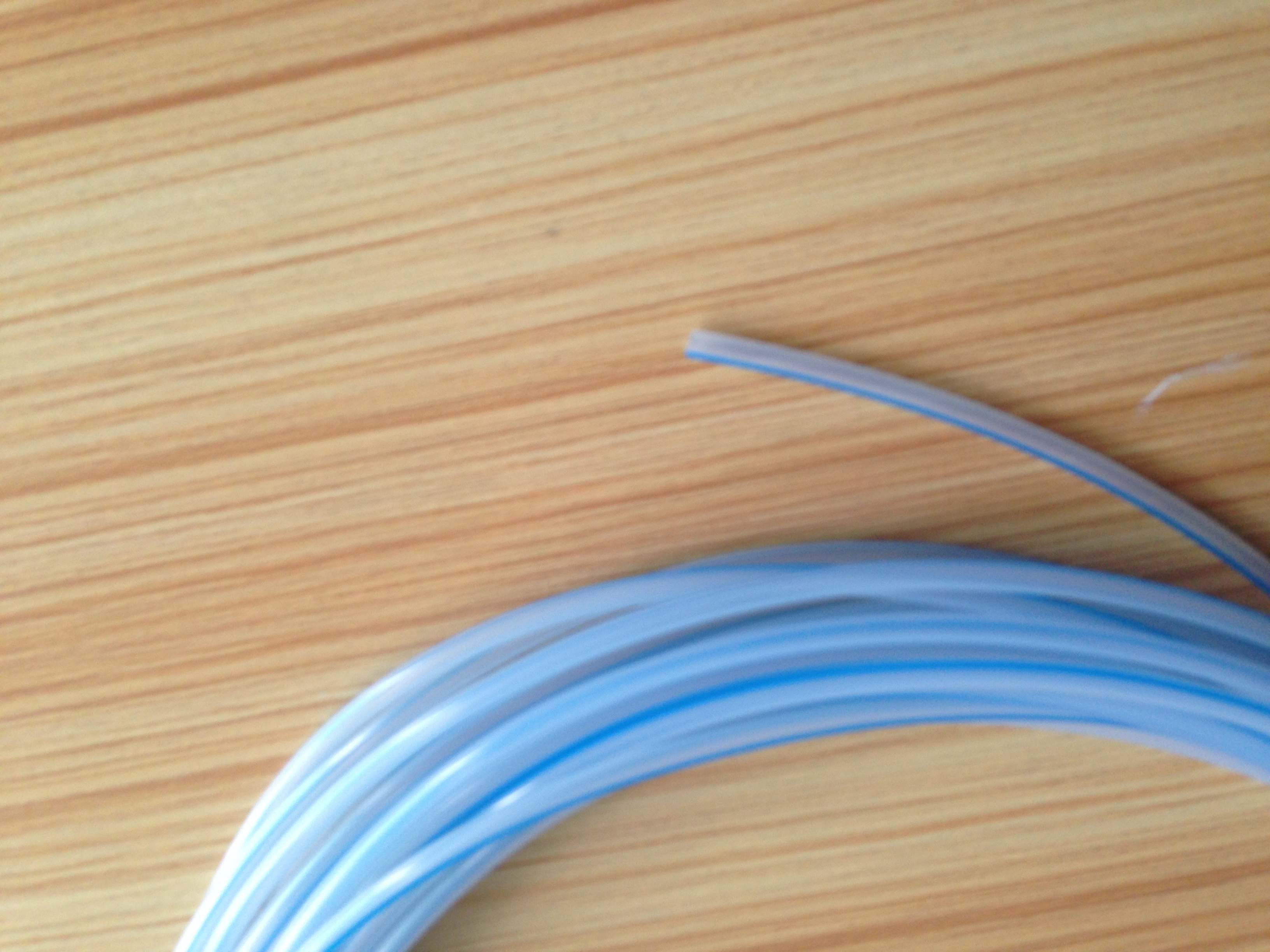 Two color Soft Extruded Manufacture Plastic Pipe Two tone Color Non-toxic plastic hose PVC Medical Tube