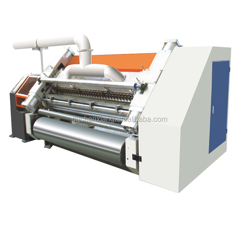 Corrugated cardboard processing line carton machinery and equipment manufacturers single facer corrugated machine price