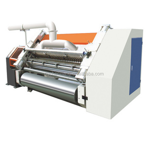 Corrugated cardboard processing line carton machinery and equipment manufacturers single facer corrugated machine price