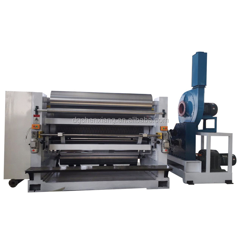 Corrugated cardboard processing line carton machinery and equipment manufacturers single facer corrugated machine price