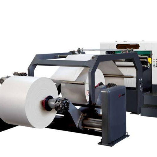 china factory price Paper roll to sheet cutter, paper reel to sheet cutting machine