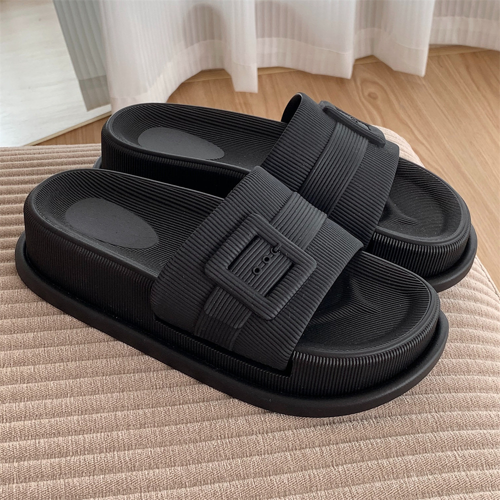 Men and Women Comfortable Slides Slippers Summer Outdoor Casual Sandals Slipeers