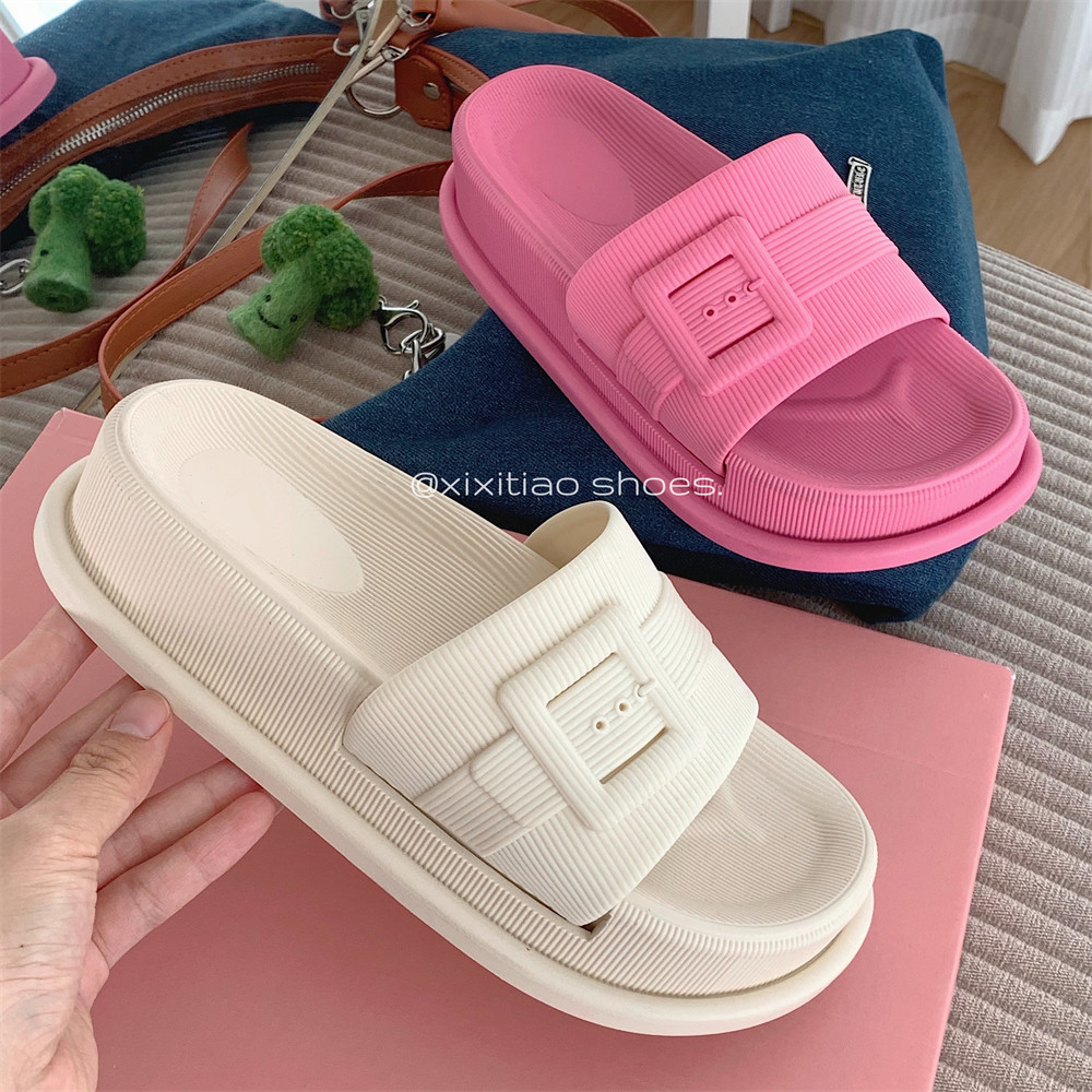 Men and Women Comfortable Slides Slippers Summer Outdoor Casual Sandals Slipeers