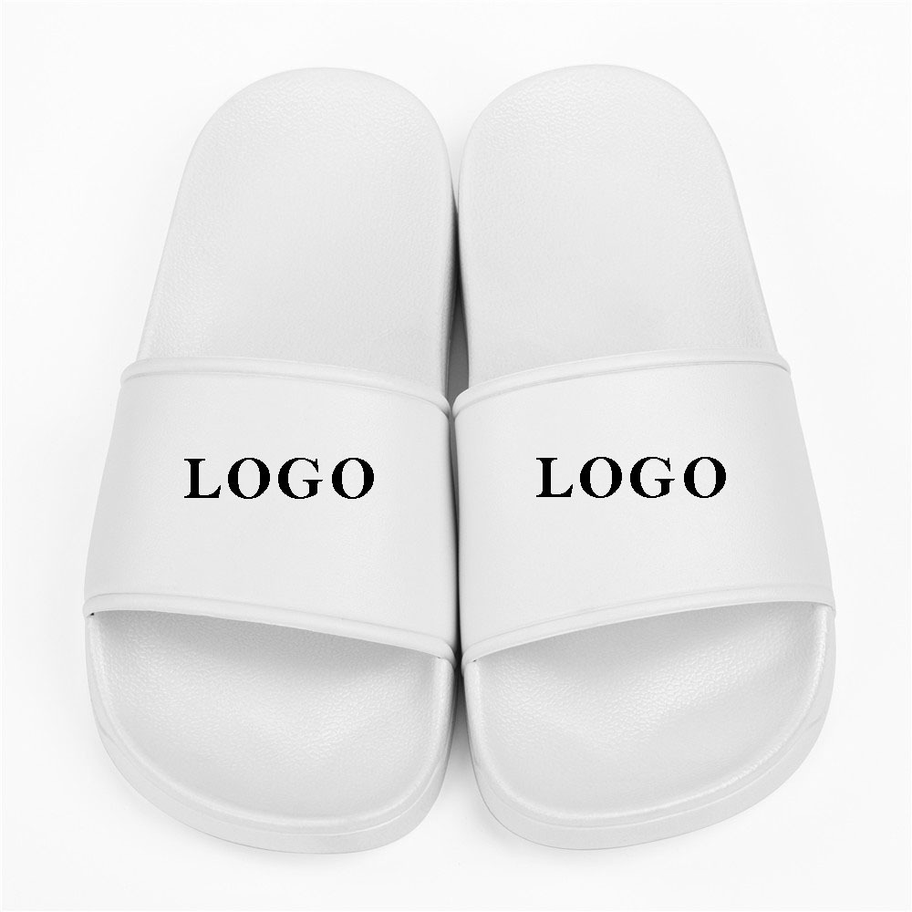 C&Y 2022 cheap plain customized design 3d screen print slipper, custom logo man pu slide sandals, blank sublimation slides