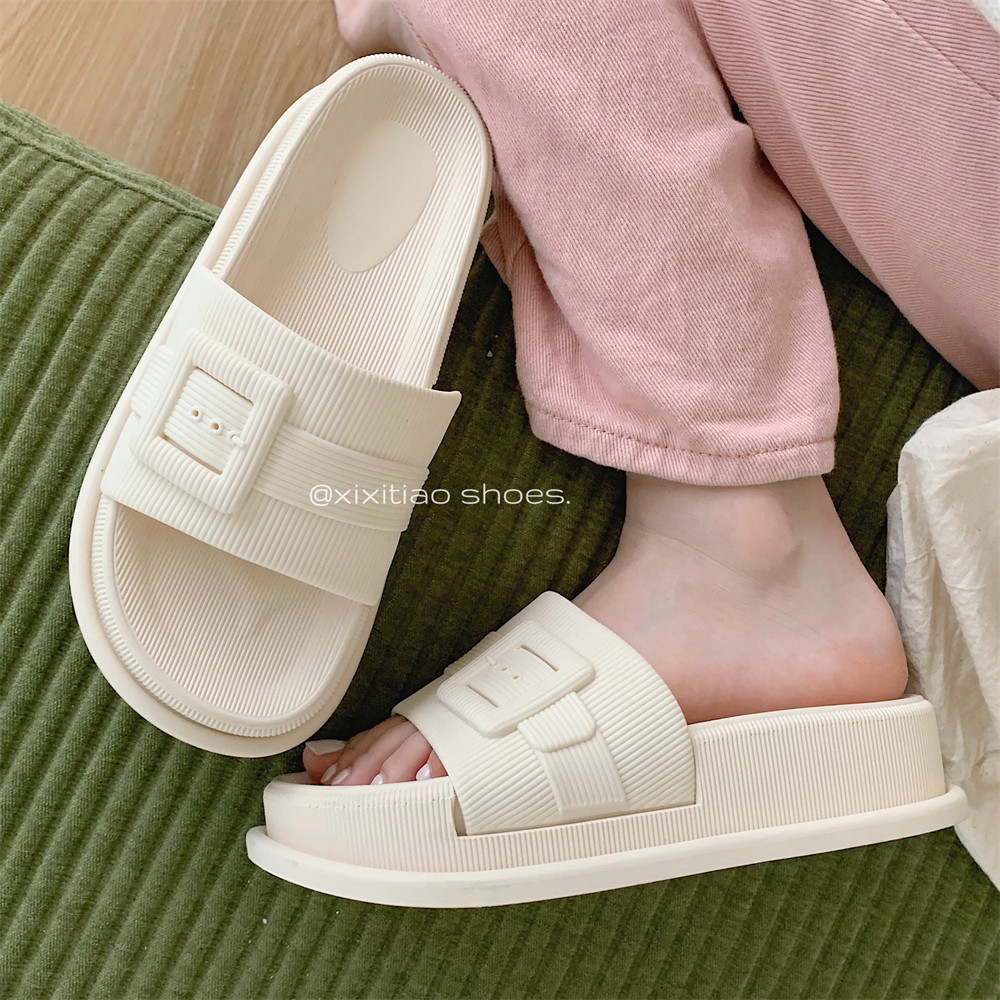 Men and Women Comfortable Slides Slippers Summer Outdoor Casual Sandals Slipeers