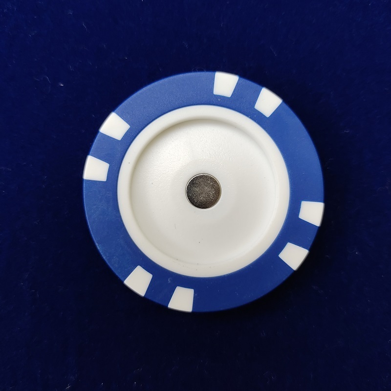 14g ept ceramic poker chips for OEM printing logo sticker without ball marker