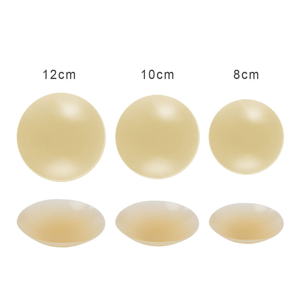 Invisible Breast Cover IN STOCK Seamless Thin Reusable Silicone Invisible No Show Inserts Non Adhesive Bra Liner Nipple Covers