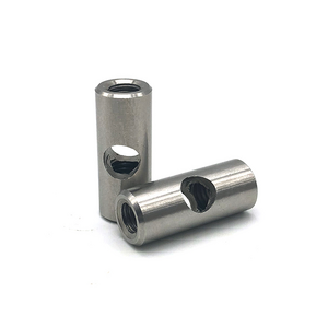 Metric M6 Barrel Bolts Cross Dowel Slotted Nuts Furniture Nuts