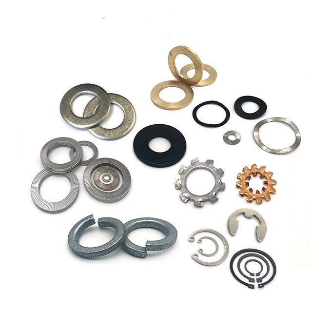 Custom Made Brass Large Stainless Steel Washers 2-Hole Oval Washer Shim Gasket Black Fender Hardened Steel Washers