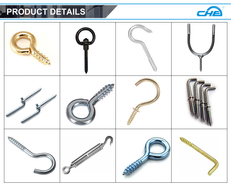 Eye bolts wholesale customized m2 m3 c m5 m6 m7 m10 12 eye screw hook lifting eyelet eyebolt