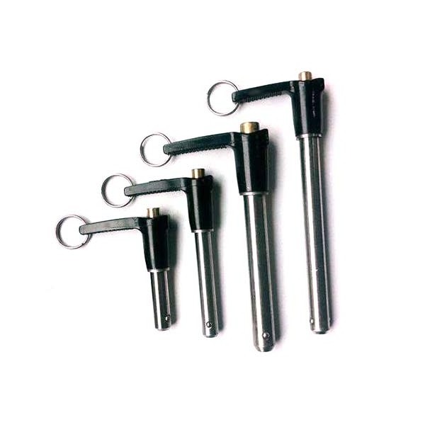 Pin Shaft Loaded Plunger Push button handle spring loaded ball locking pin Stainless steel Quick Release Ball lock Pin