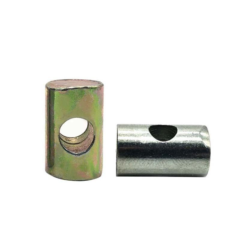 China wholesale stainless steel furniture slot dowel cross countersunk head hammer nut and bolt m5 m6 m12 m8 m10 16mm barrel nut