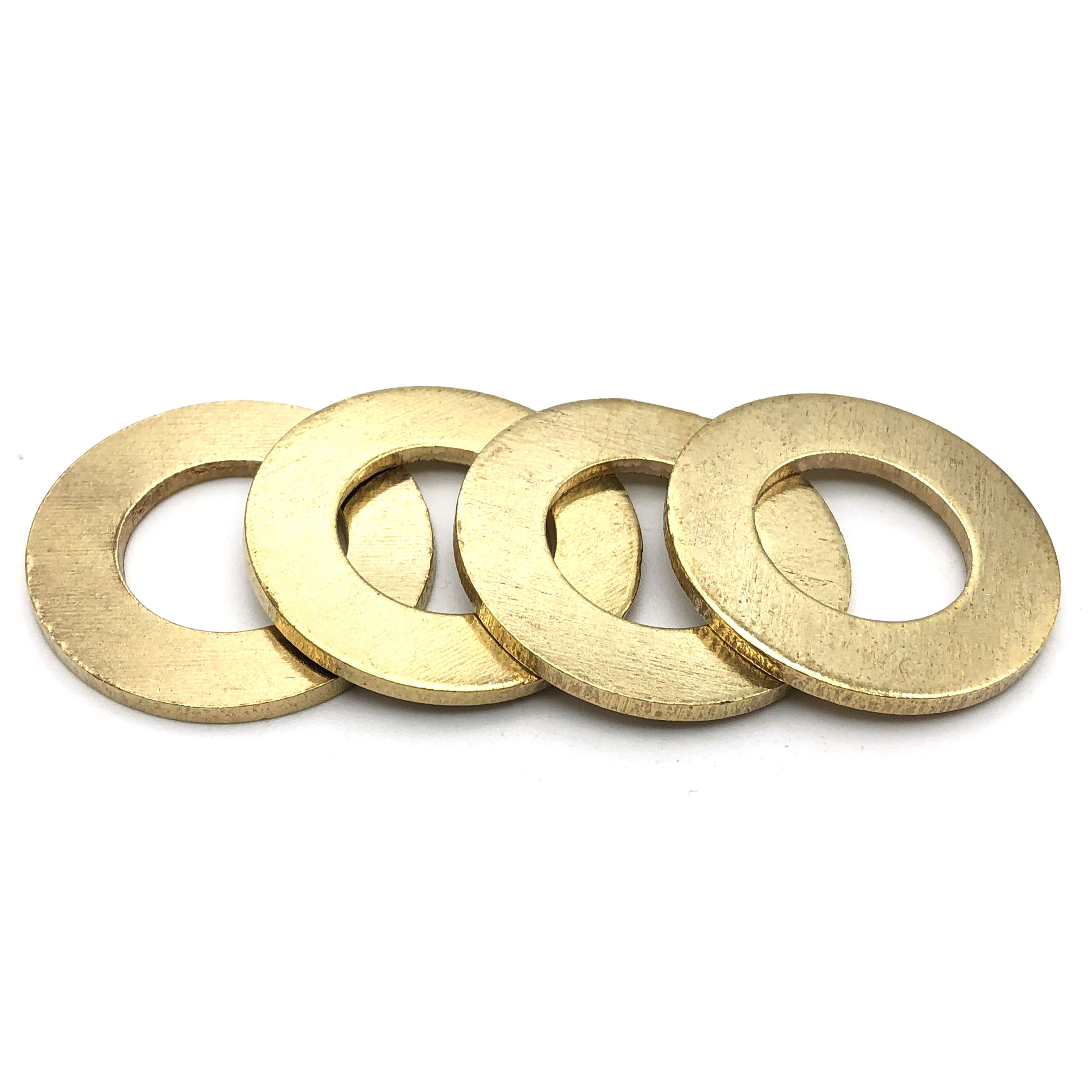 Custom Made Brass Large Stainless Steel Washers 2-Hole Oval Washer Shim Gasket Black Fender Hardened Steel Washers