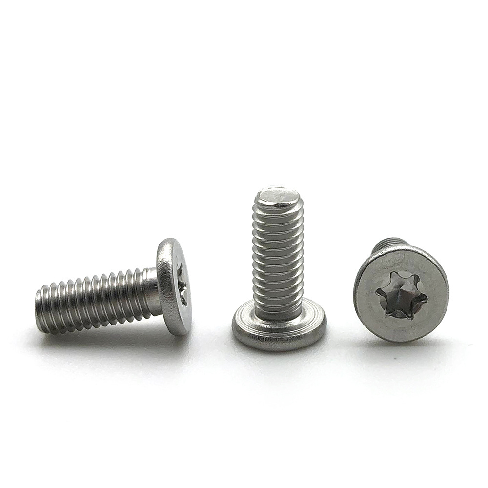 Torx Undercut Machine Screws Stainless Steel Countersunk Flat Head Star Inch metric screw