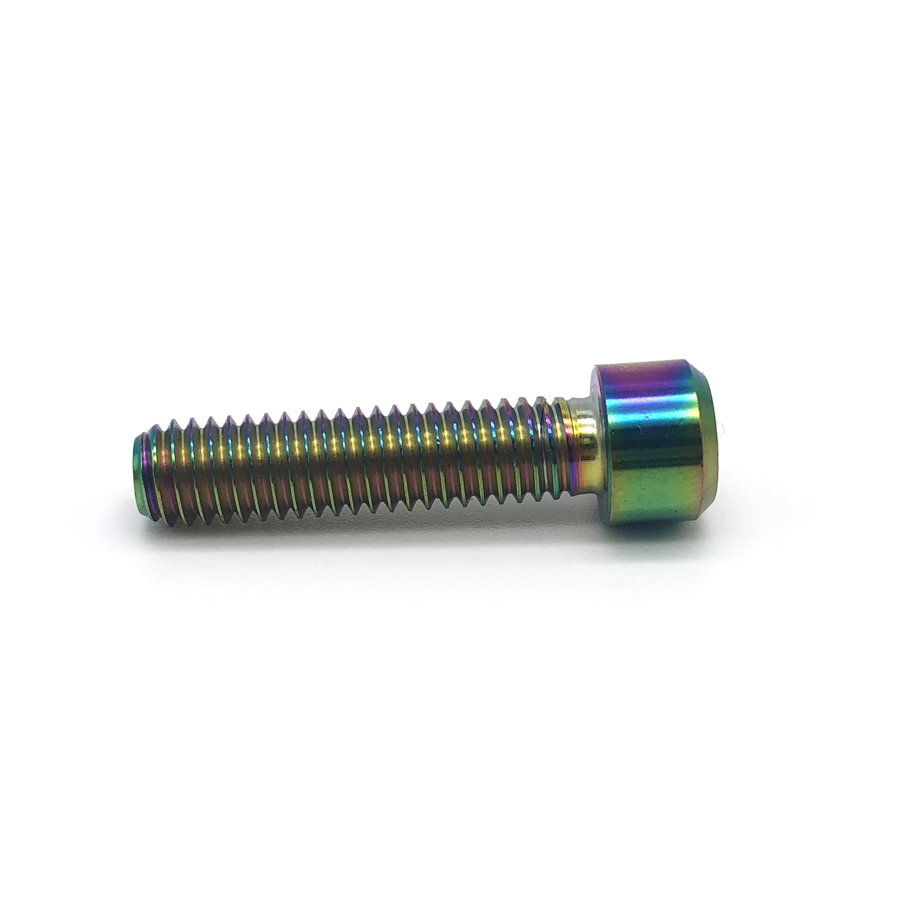 M6 Titanium Bolt Gr2 M8X20 25Mm Cycle Security Titanium Allen Head Bolt For Bmx Stem Bike Screws Bicycle m3 titanium screw